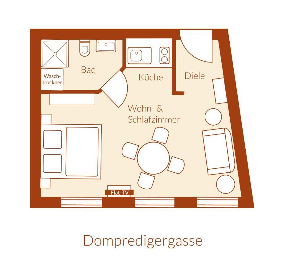 Apartment Dompredigergasse Naumburg  Zewnętrze zdjęcie
